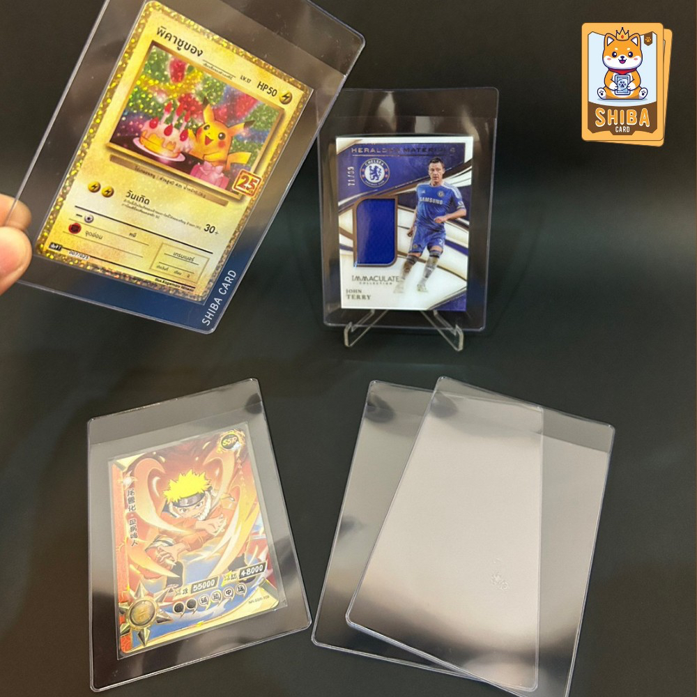 [Shiba Card] ซองสำหรับใส่การ์ดส่งเกรด Semi-rigid card holders หรือ Card savers grading submission ใส่การ์ดสะสม - รูปที่ 4