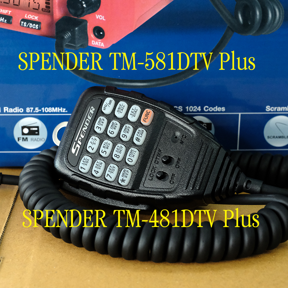 MIC SPENDER TM-481DTV / TM581DTV / GM888MTV-LTV ของแท้ๆ สำหรับวิทยุสื่อสารโมบาย