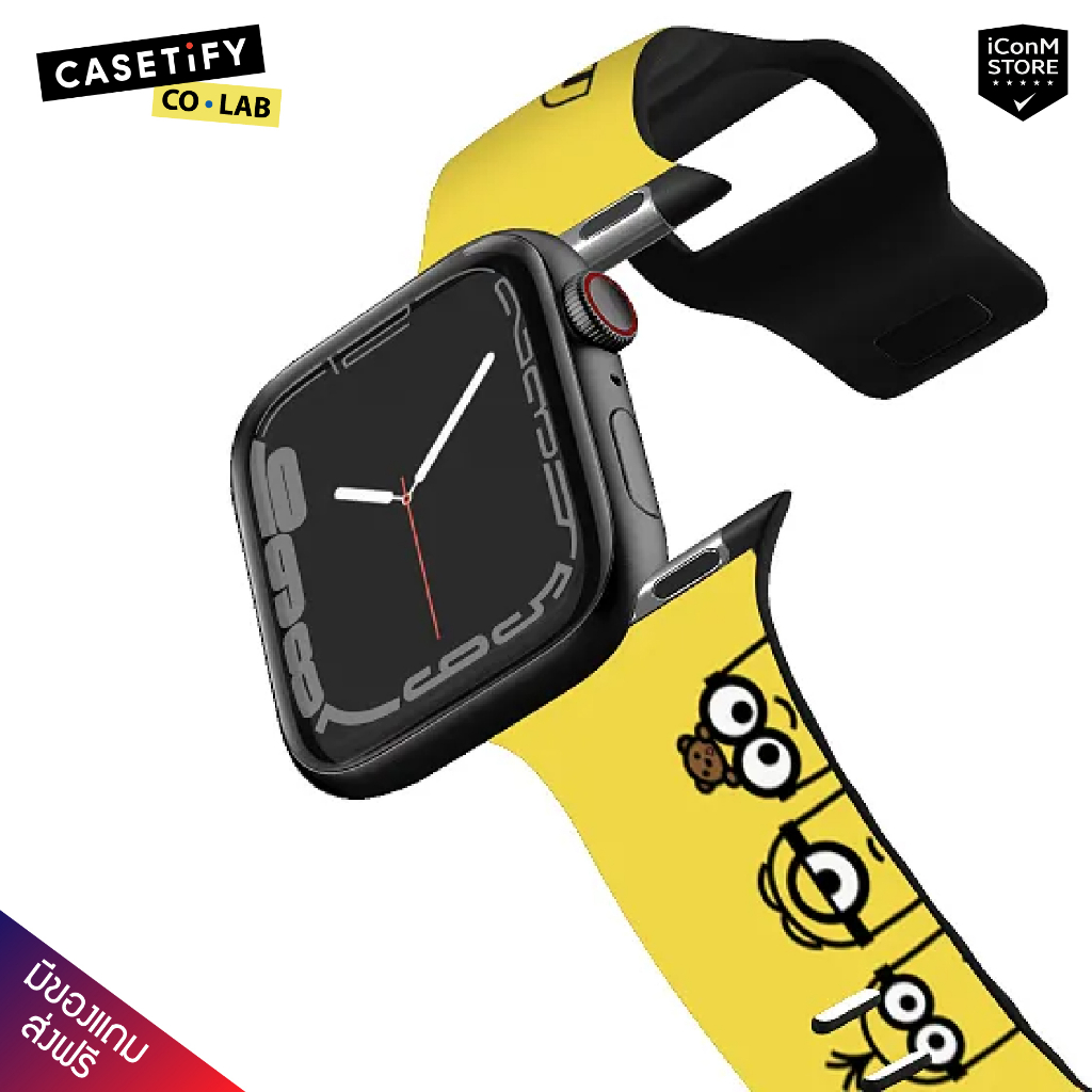 [พร้อมส่ง] CASETiFY - Minions Kevin Stuart Bob สายนาฬิกาสำหรับ Apple Watch Ultra, Ultra2, 1-9, SE, S