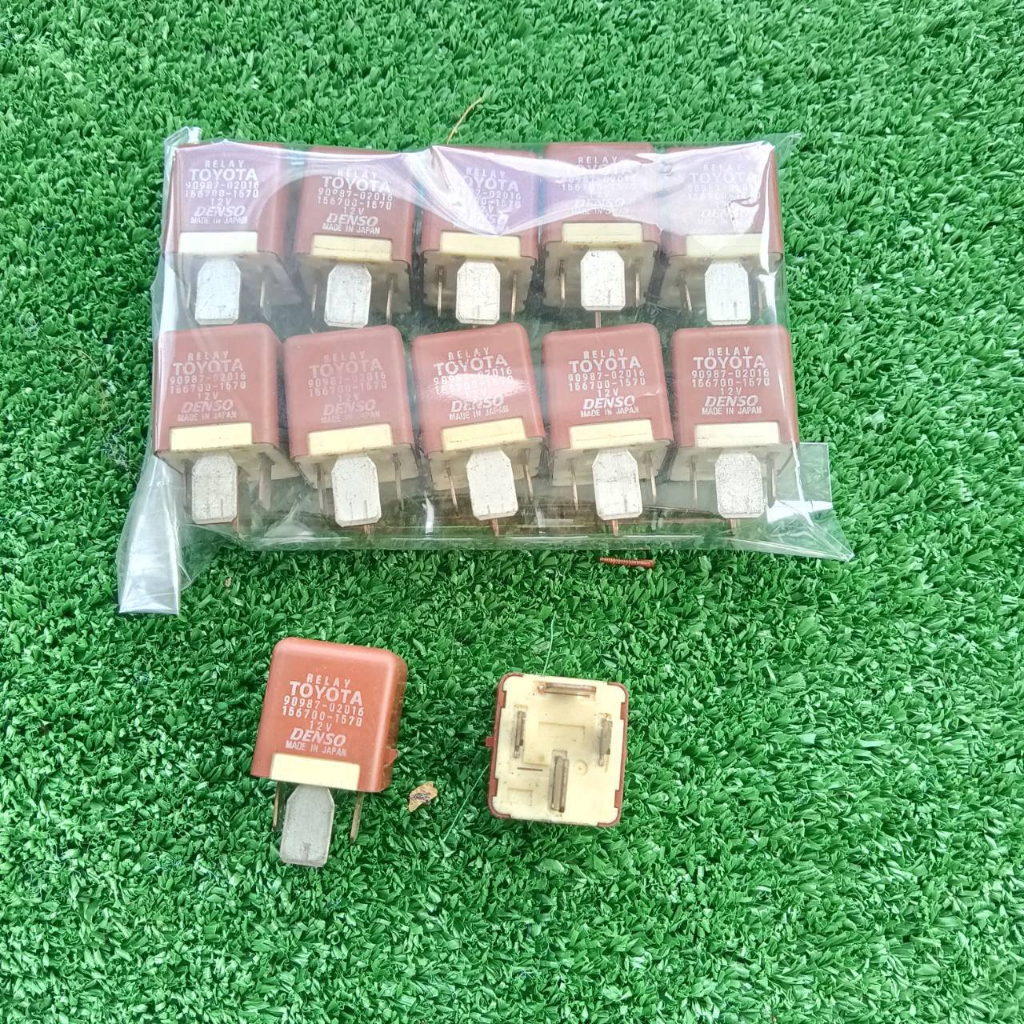 รีเลย์สตาร์ท D-MAX/Vigo  4ขา 12V Denso Japan แท้ศูนย์