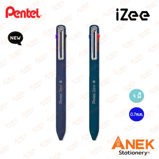 Pentel ปากกาลูกลื่นเพนเทล BXC467 รุ่น iZee 4สีใน1แท่ง (จำนวน 1แท่ง)