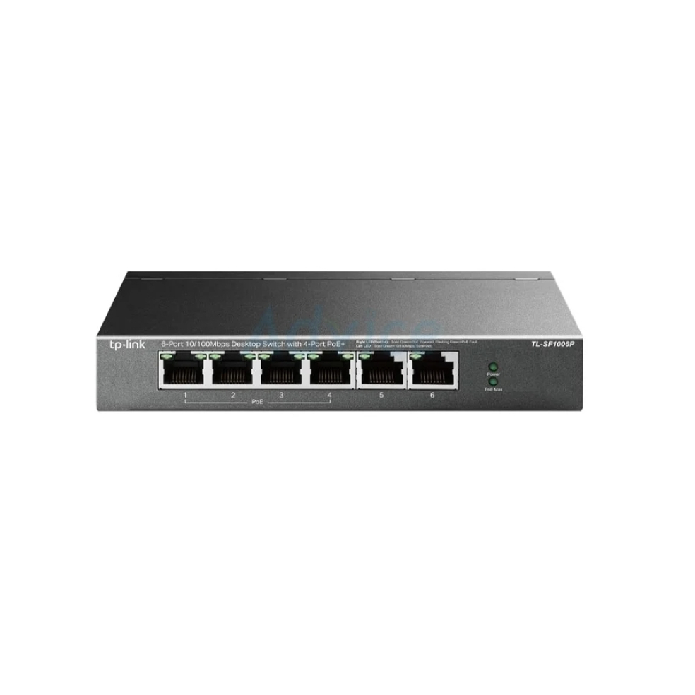 Switching Hub 6 Port TP-LINK TL-SF1006P (6'',4 POE)