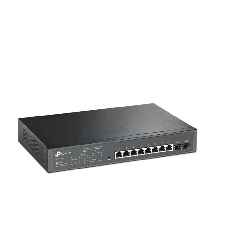 Gigabit Switching Hub 8 Port TP-LINK TL-SG2210MP (11'',8 POE,+2 SFP)