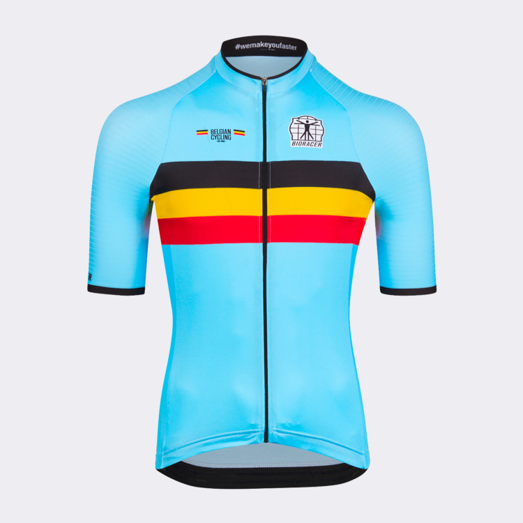 เสื้อปั่นจักรยาน ผู้ชาย BIORACER จากเบลเยี่ยม BELGIUM ICON CLASSIC JERSEY