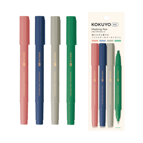 KOKUYO ME 3rd Edition Marker 2 Way Pen ปากกามาร์กเกอร์ 2 หัว ของแท้!!! จากประเทศญี่ปุ่น