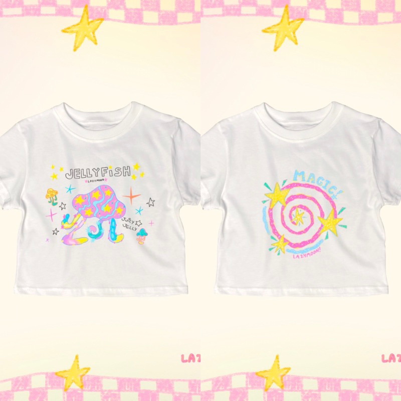 เสื้อbaby tee lazymoon คอลเลคชั่นใหม่