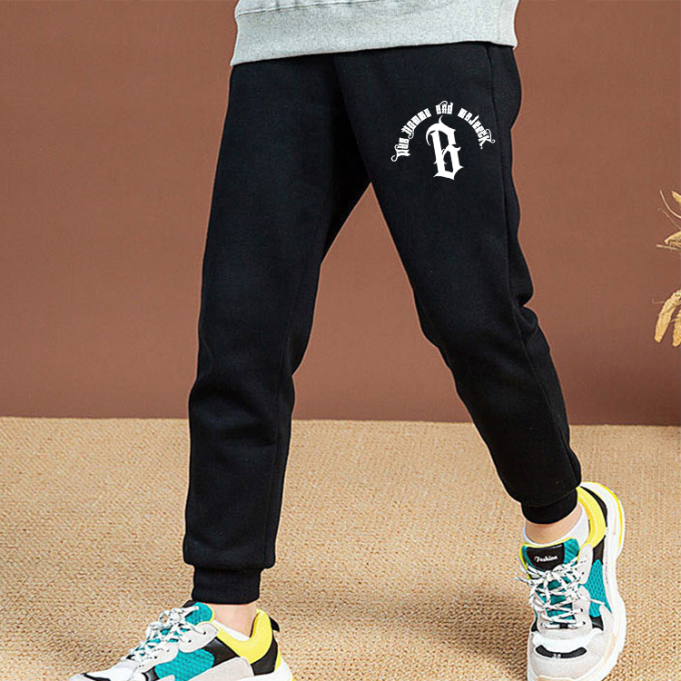 K400Bกางเกงขายาวเด็ก สไตล์แฟชั่งลายสวยน่ารัก ใส่ได้ทั้งเด็กชายและเด็กหญิง