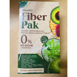 ไฟเบอร์ผัก Fiber pak (No Sugar)