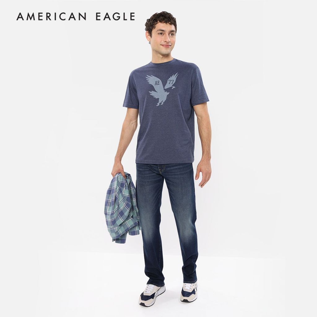 American Eagle AirFlex+ Original Straight Jean กางเกง ยีนส์ ผู้ชาย ออริจินอล สเตรท (MRS 011-6601-445)