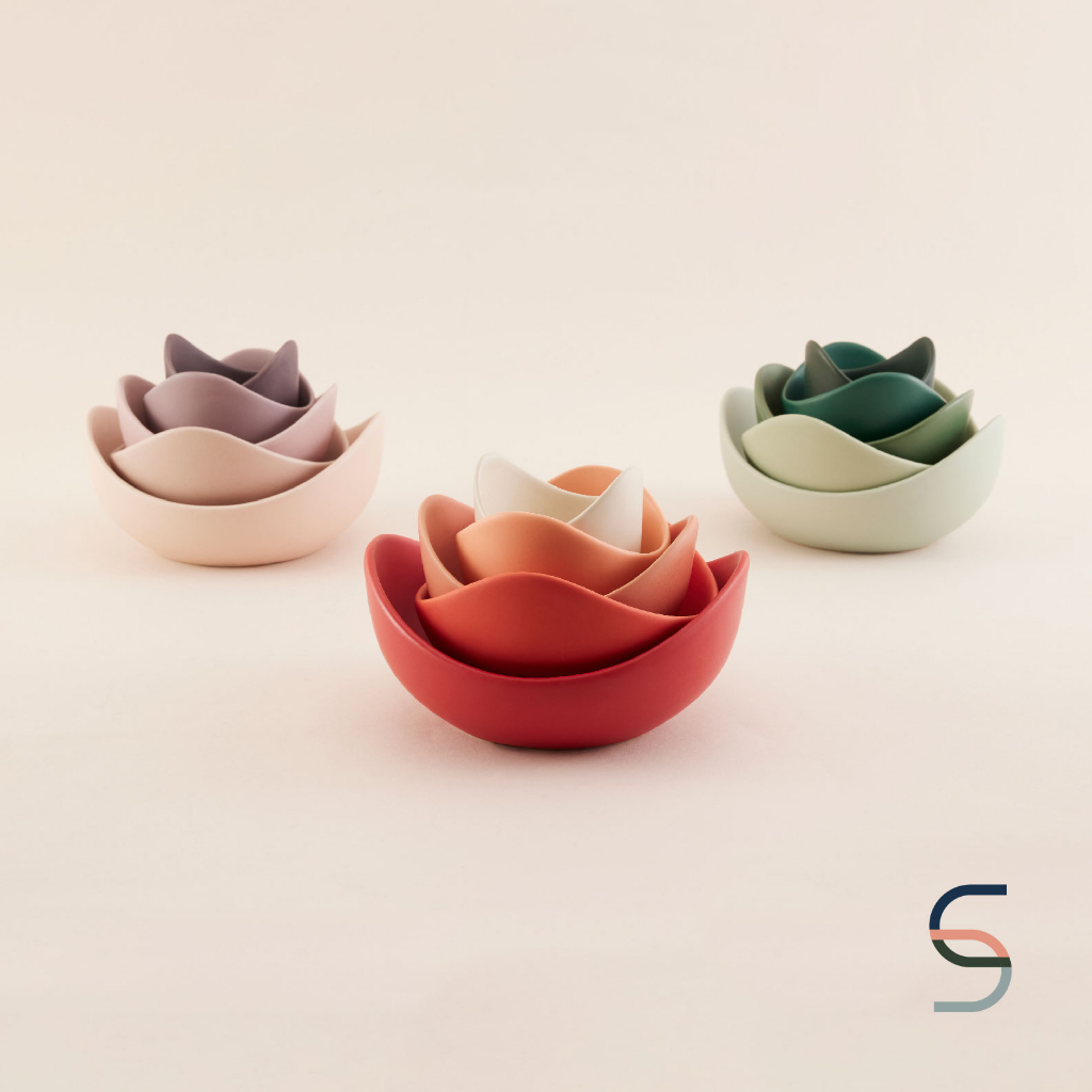 SARABARN Botanical Salad Bowl Set | ชุดชาม คละขนาด 5 ใบ