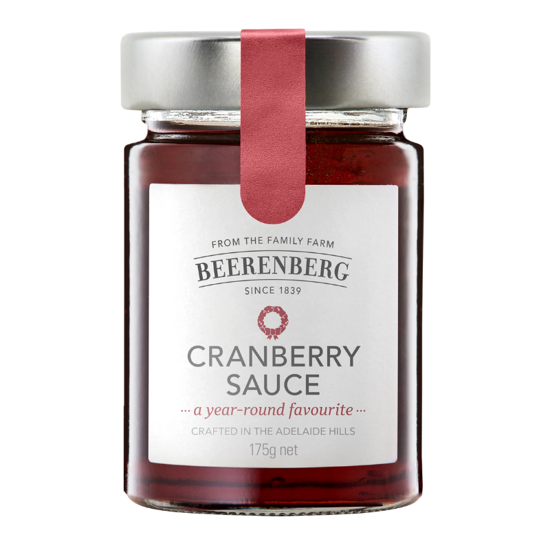 บีเรนเบิร์ก ซอส แครนเบอร์รี่ 175 กรัม - Cranberry Sauce 175g Beerenberg brand