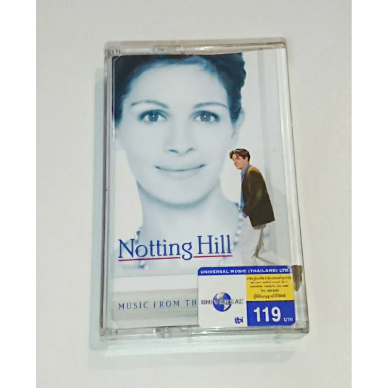 เทป​เพลง​ Cassette​ Tape​ เทป​คา​สเซ็ท​ Notting Hill Ost. (1999)