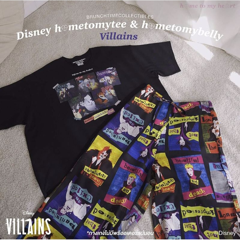 Hometomyheart เสื้อ Villains แท้100% [รอของ] #Hometomytee Villains