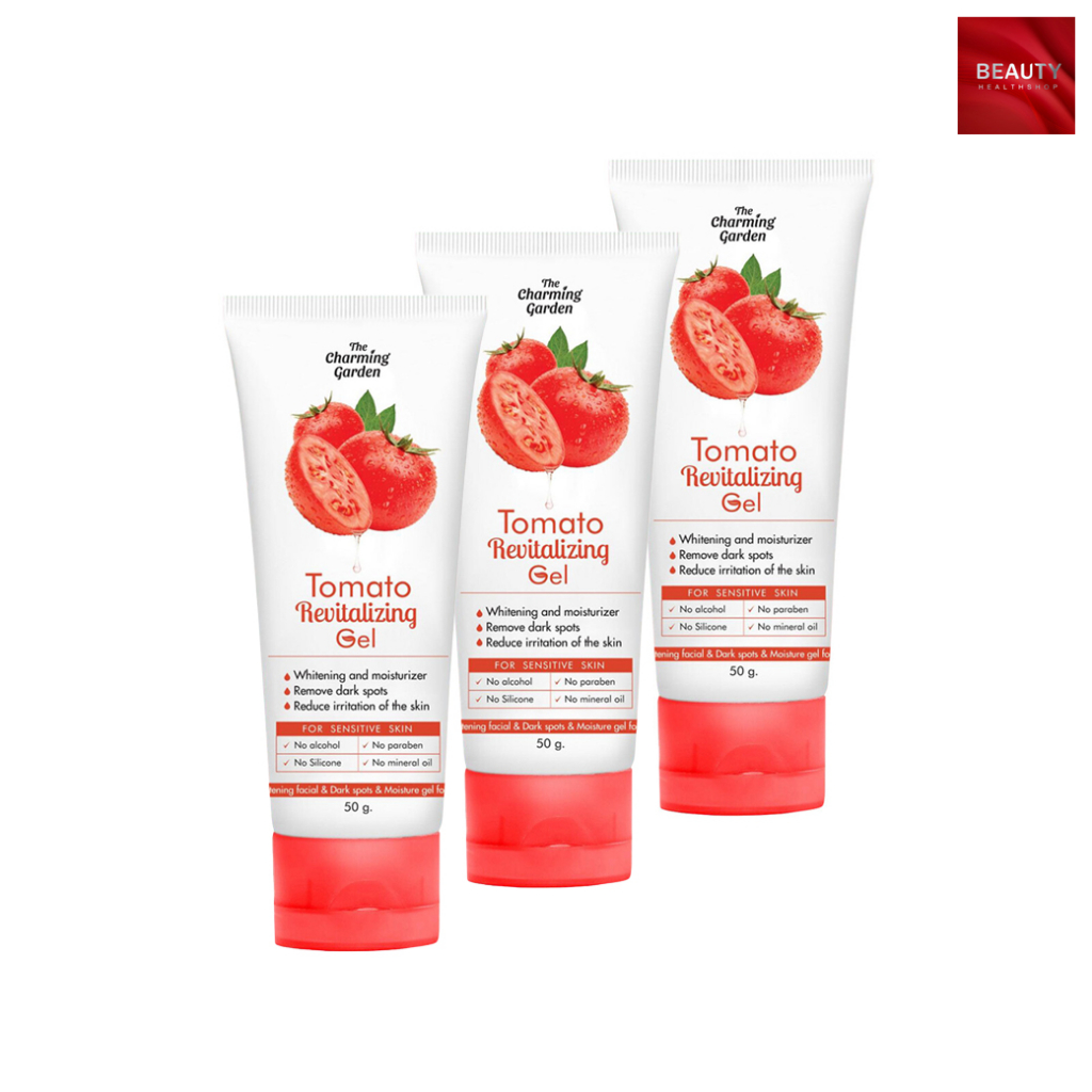 Tomato Revitalizing Gel ทะเมโท รีไวทัลไลซิ่ง เจล (50 กรัม x 3 หลอด)