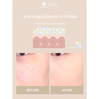 🟡 [ดูวันหมดอายุก่อนสั่งซื้อ] 🟡 l​ Second skin pressed powder แป้งผสมรองพื้น สูตร Korea ใบรับรองVEGAN