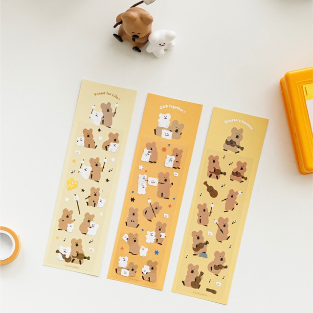 [Pre-order] dinotaeng ʕ·ᴥ·ʔ — Marshville Removable Sticker สติ้กเกอร์