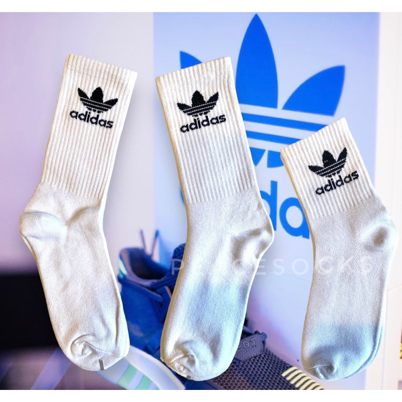 ถุงเท้า ADIDAS ORIGINAL CREW LOGO ข้อยาวครึ่งแข้ง