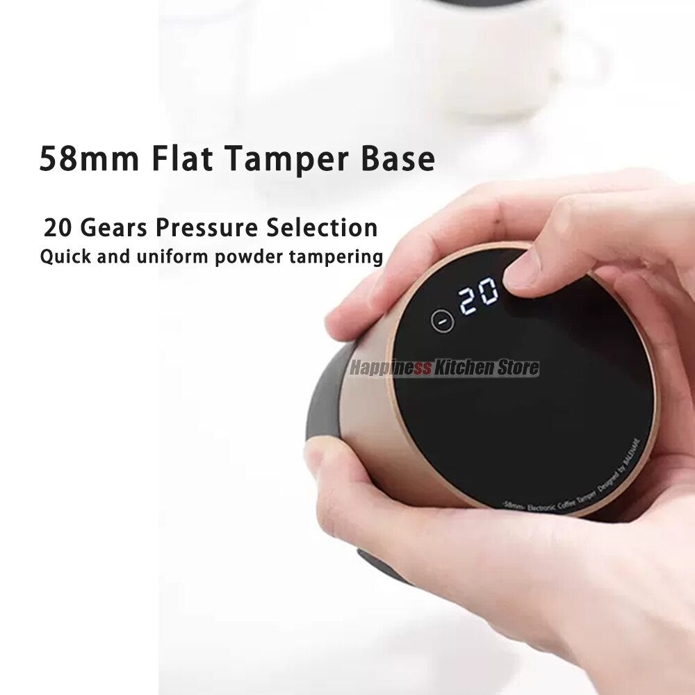 Balenare Electronic Coffee Tamper 58mm