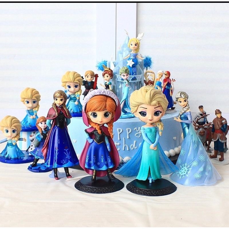 ตุ๊กตาเจ้าหญิง โมเดลเจ้าหญิงตกแต่งเค้ก ฟิกเกอร์ Cale Topper เจ้าหญิงดิสนีย์