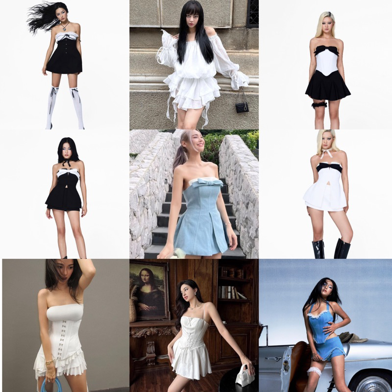 เดรสแบรนด์เวียดนาม lseoul รับหิ้วทุกแบบส่งมาถามได้