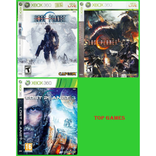 Lost Planet 1-3 แผ่นเกม Xbox 360 สำหลับเครื่อง แปลงระบบ RGH - JTAG หรือ LT2.0 LT3.0