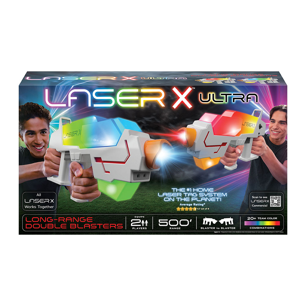 Laser X مسدسان ليزر بعيدا المدى Double Blasters — صورة 2