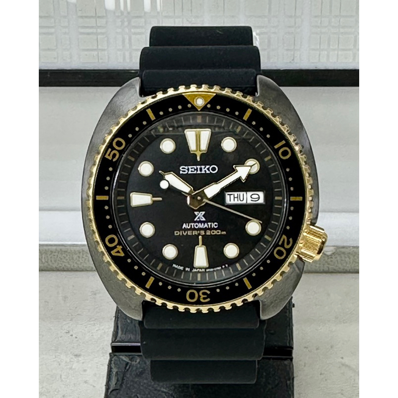 Seiko turtle special Edition Black Gold Series รุ่น SRPD46J1 (รหัสJ )