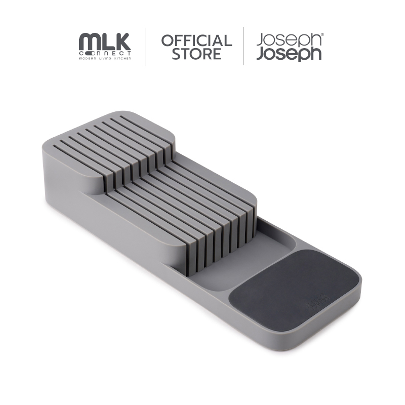 Joseph Joseph อุปกรณ์จัดเก็บมีดสามารถใส่ในลิ้นชักได้ รุ่น DrawerStore สี Grey N85120