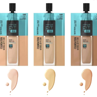 Maybelline Fit Me Matte & Poreless Foundation รองพื้นเมย์เบลลีน ฟิตมี แบบซอง