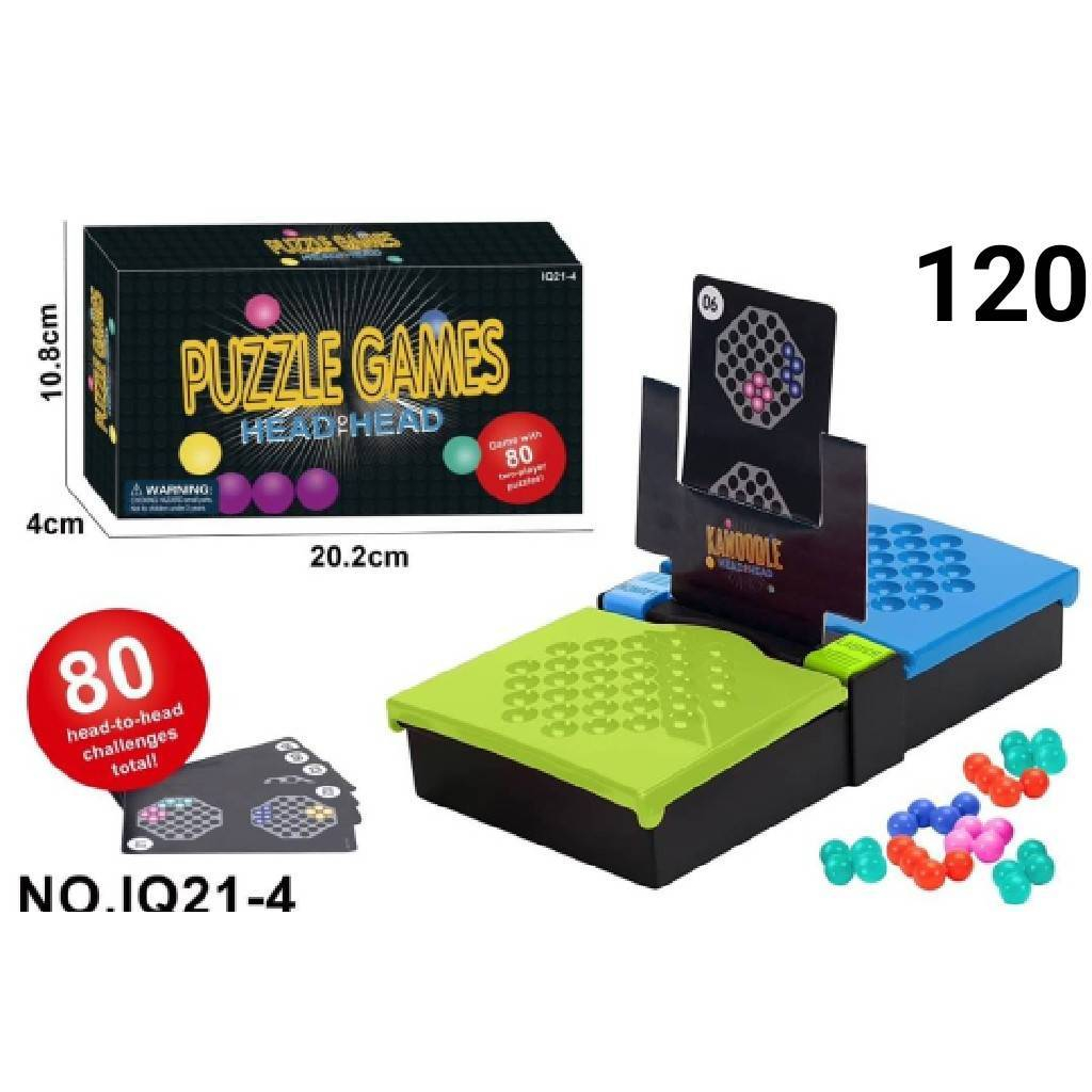 KANOODLEตัวต่อเสริมไอคิว เล่น2คน IQ Game Toys ของเล่นเสริมทักษะเด็ก3ปีขึ้นไป PUZZLE GAMES Head to He