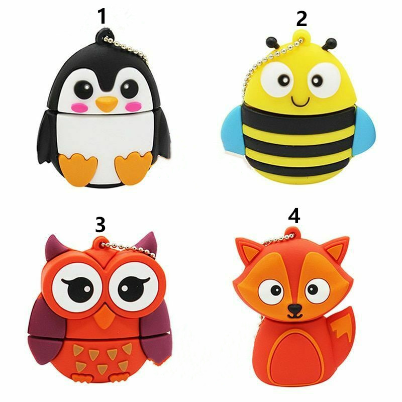 แฟลชไดร์ฟ USB Flash Drive 1GB 2GB 4GB 8GB 16GB 32GB 64GB 128GB 1TB Cute Pendrive