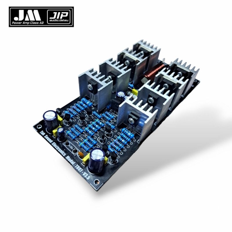 บอร์ด​ไดร์คลาสAB ​4ชั้น​ TR07-V3.5 (ขับเบส)​