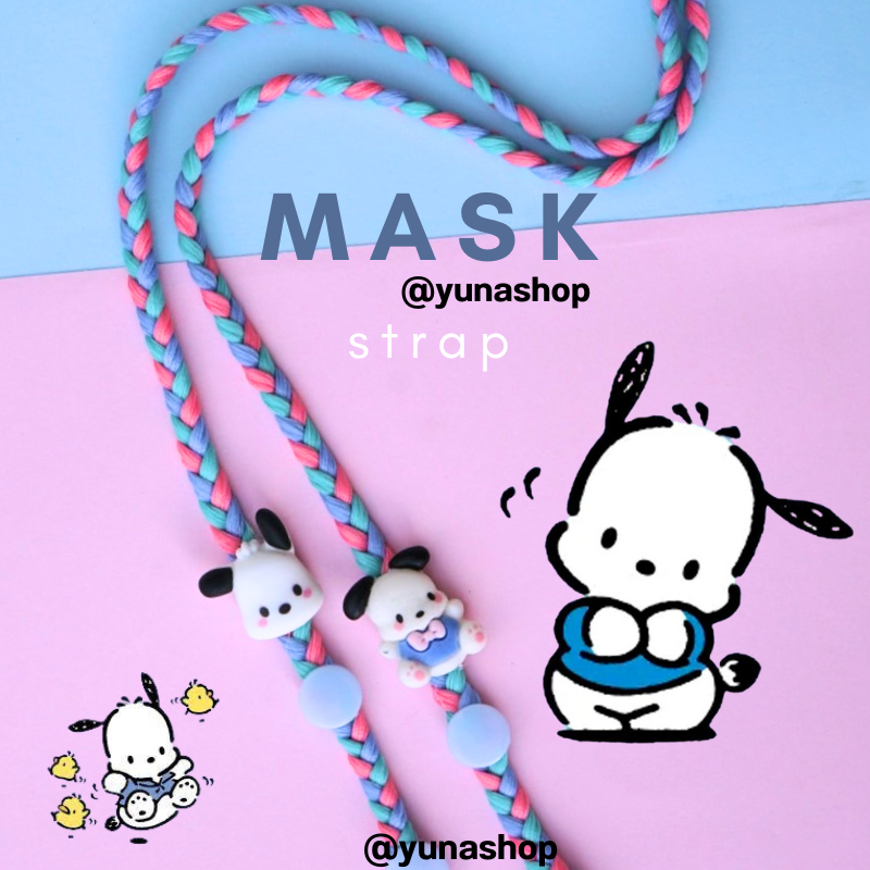 YUNA สายคล้องแมส pochacco