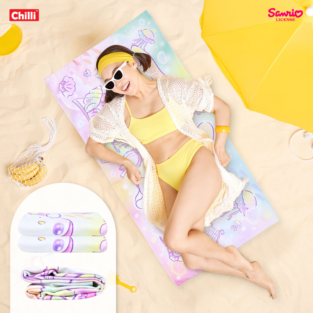 ผ้าขนหนูนาโน ลิขสิทธิ์แท้ My melody , Rilakkuma , Kitty , Twin star , Kero , Cinnamoroll , Snoopy ขนาด15x30และ 27x54นิ้ว รูปที่ 4