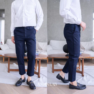 [ไซส์ 28-30] กางเกงขาเต่อ ผู้ชาย กางเกง 5 ส่วน KOREAN PANTS กางเกงสแล็ค ชาย
