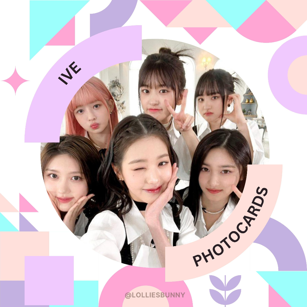 ♡ พร้อมส่ง การ์ดแท้! ✿ IVE Photocards
