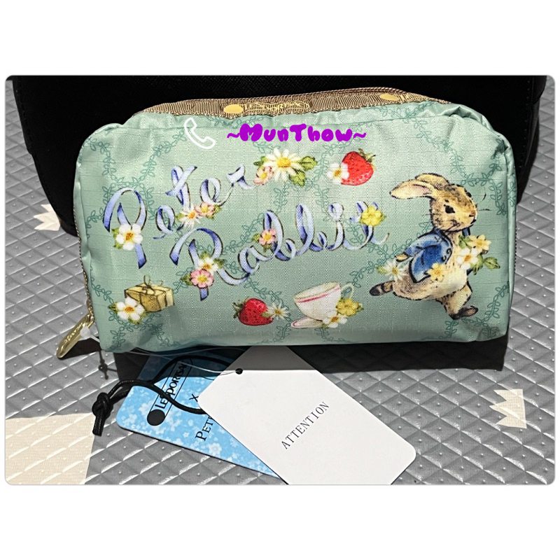 66.พร้อมส่ง Lesportsac x Peter rabbit แท้