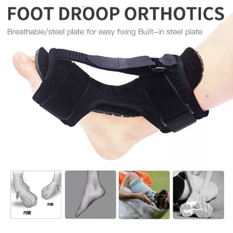 อุปกรณ์ดามปลายเท้าตก ดามเท้า prevent foot drop Protection and rehabilitation splint