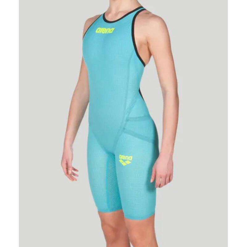 ชุดแข่งว่ายน้ำ Arena Women's Carbon Flex Vx - Size 32 - Turquoise, powerskin , Limited Edition รุ่นปัจจุบัน