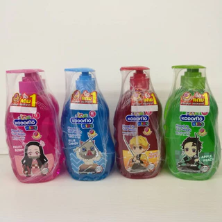 (ซื้อ1 แถม 1) KODOMO KIDS HEAD TO TOE WASH (400 มล.) โคโดโม คิดส์ สบู่เหลวอาบและสระ มี 4 สูตร