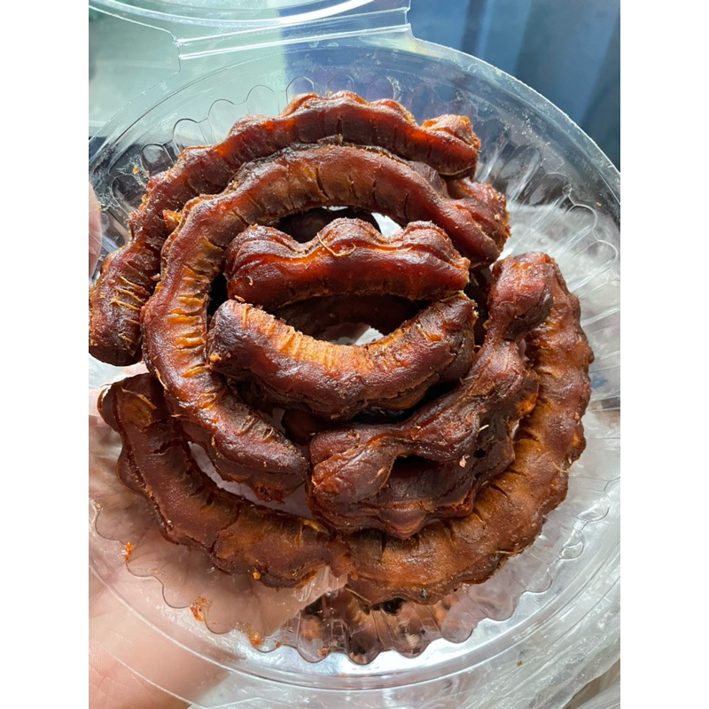 มะขามหวานแกะเปลือกพร้อมทาน(มีเมล็ด)ขนาด 500g