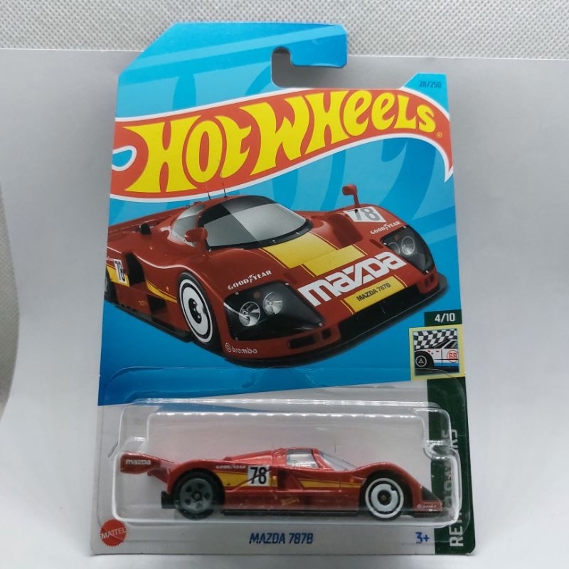 รถเหล็ก Hotwheels MAZDA 787B (ib54)