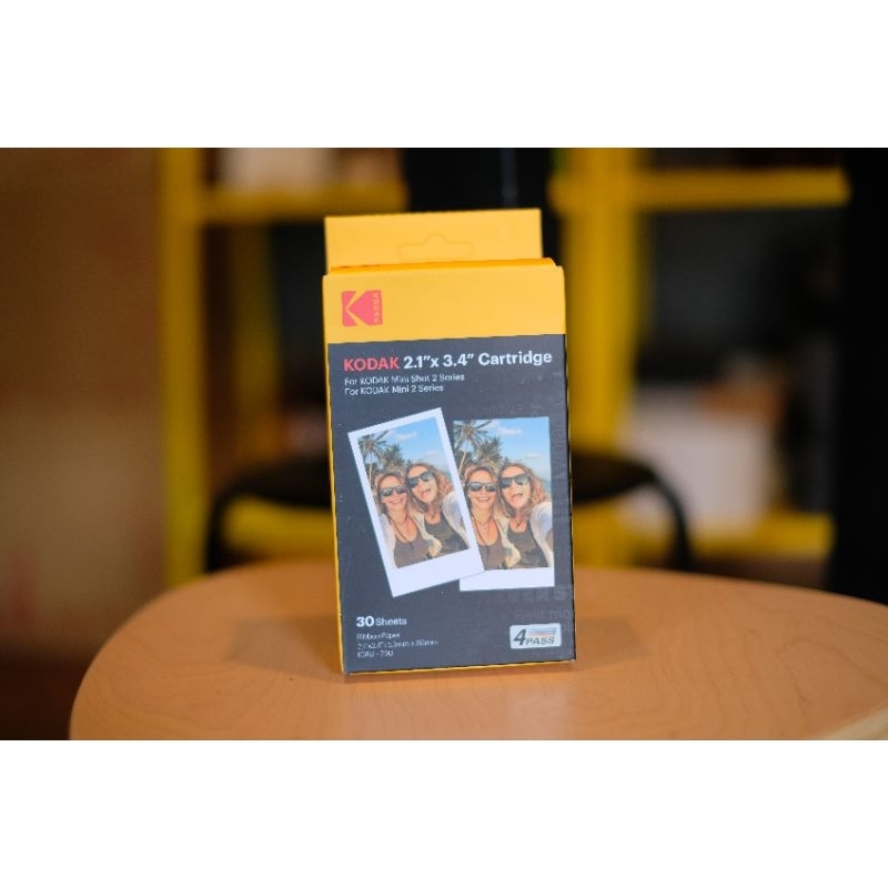 พร้อมส่ง  แผ่นปริ้น สำหรับ C210R: Kodak Instant print 2.1×3.4 Cartridge 30 แผ่น