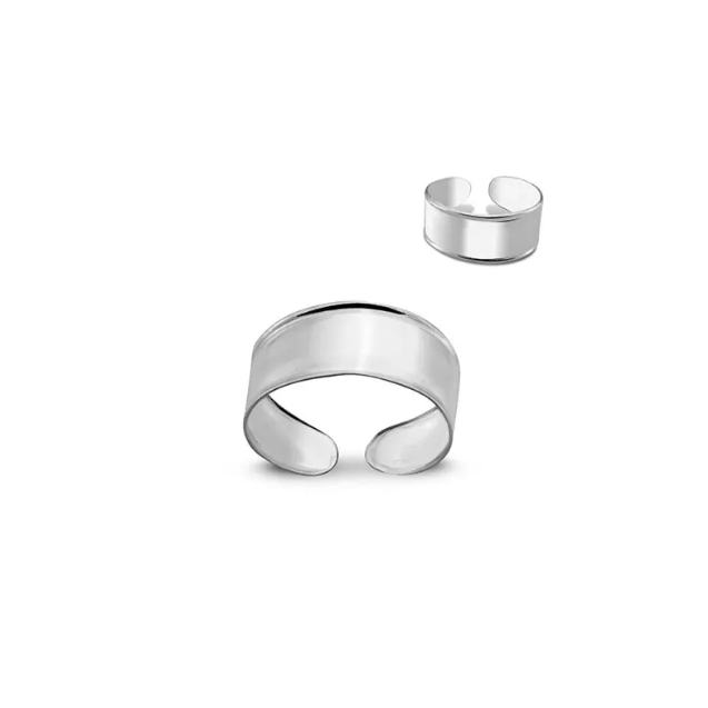 [พร้อมส่ง] แหวนนิ้วเท้าเงินแท้ 925 ปรับขนาดได้ silver toe ring, adjustable size ใส่แล้วไม่แพ้ เงินแท้ไม่ชุบ Silver Thai