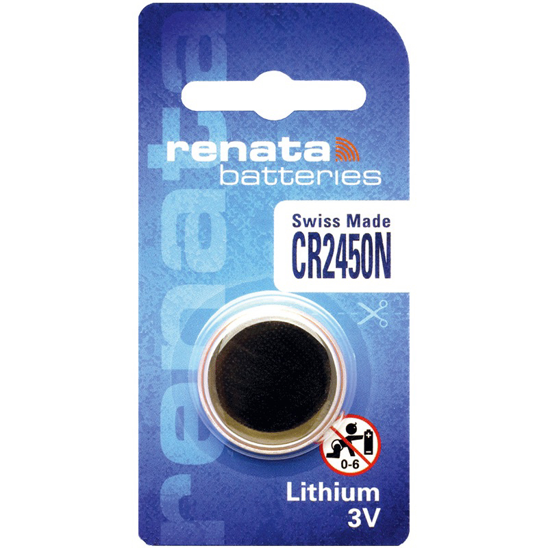 ถ่านRenata CR2450N Lithium 3V ของแท้ 1 ก้อน