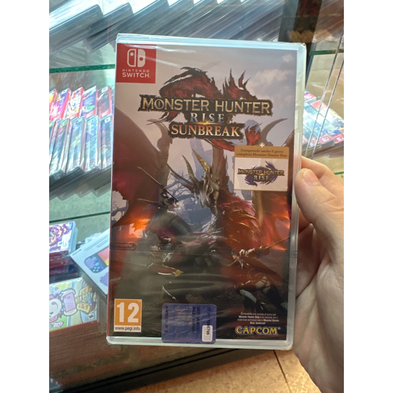แผ่นสวิชมือหนึ่ง monster hunter sunbreak