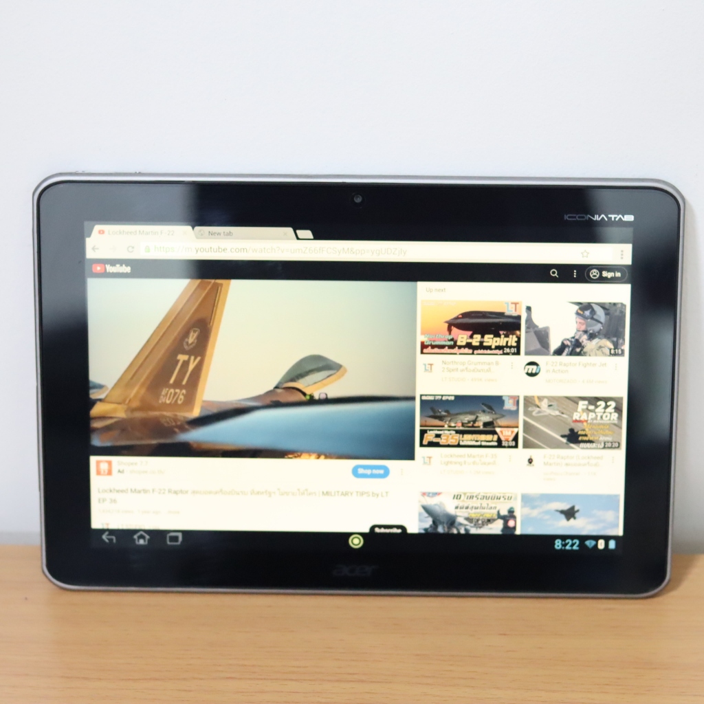 แท็บเล็ต Acer Iconia Tab A210  10.1"นิ้ว แท็บเล็ต tablet มือสอง