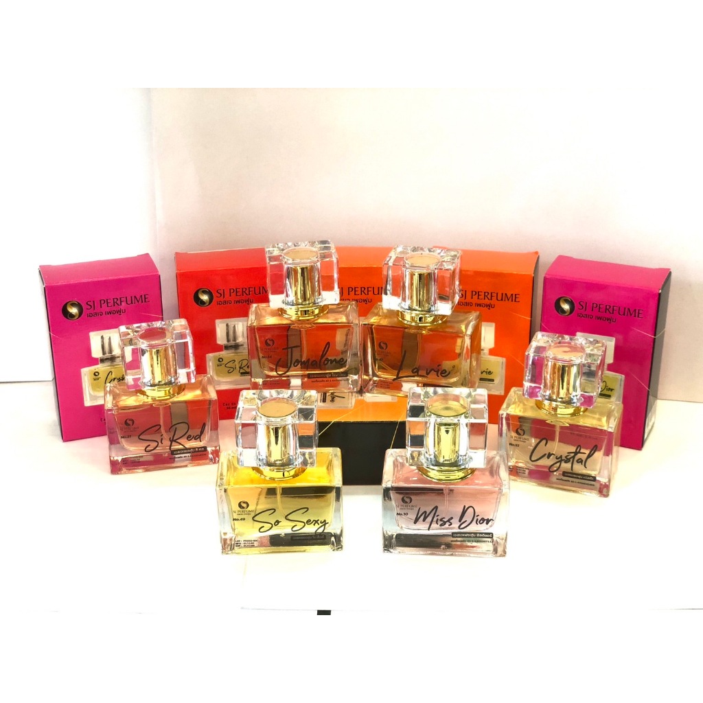 น้ำหอม SJ เทียบกลิ่นเค้าเตอร์แบรนด์ หอมมาก ติดทน 10 ชั่วโมง ใช้แล้วติดใจ 35 ML