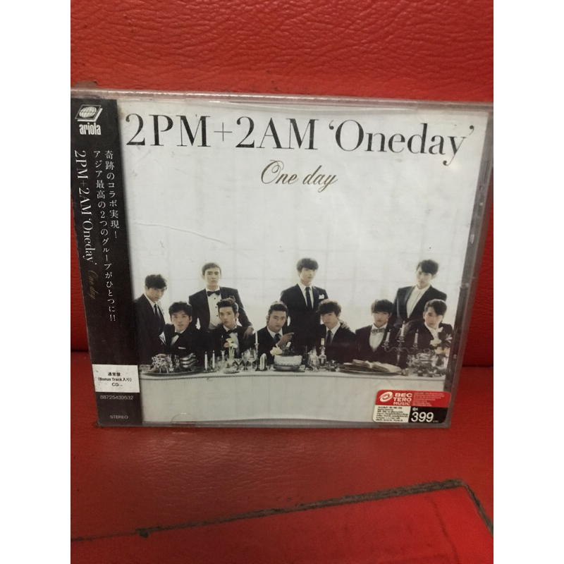 CD,ซีดี, (M) ,เพลงญี่ปุ่น,2PM+2AM Oneday,แผ่นแท้,มาสเตอร์,มือ 1