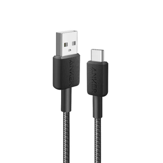 [สำหรับ iPhone 17] Anker สายชาร์จเร็ว 60W PD 322 USB-A to C Cable CarPlay 3A ชาร์จเร็วมือถือ Samsung / iPhone A81H5/6